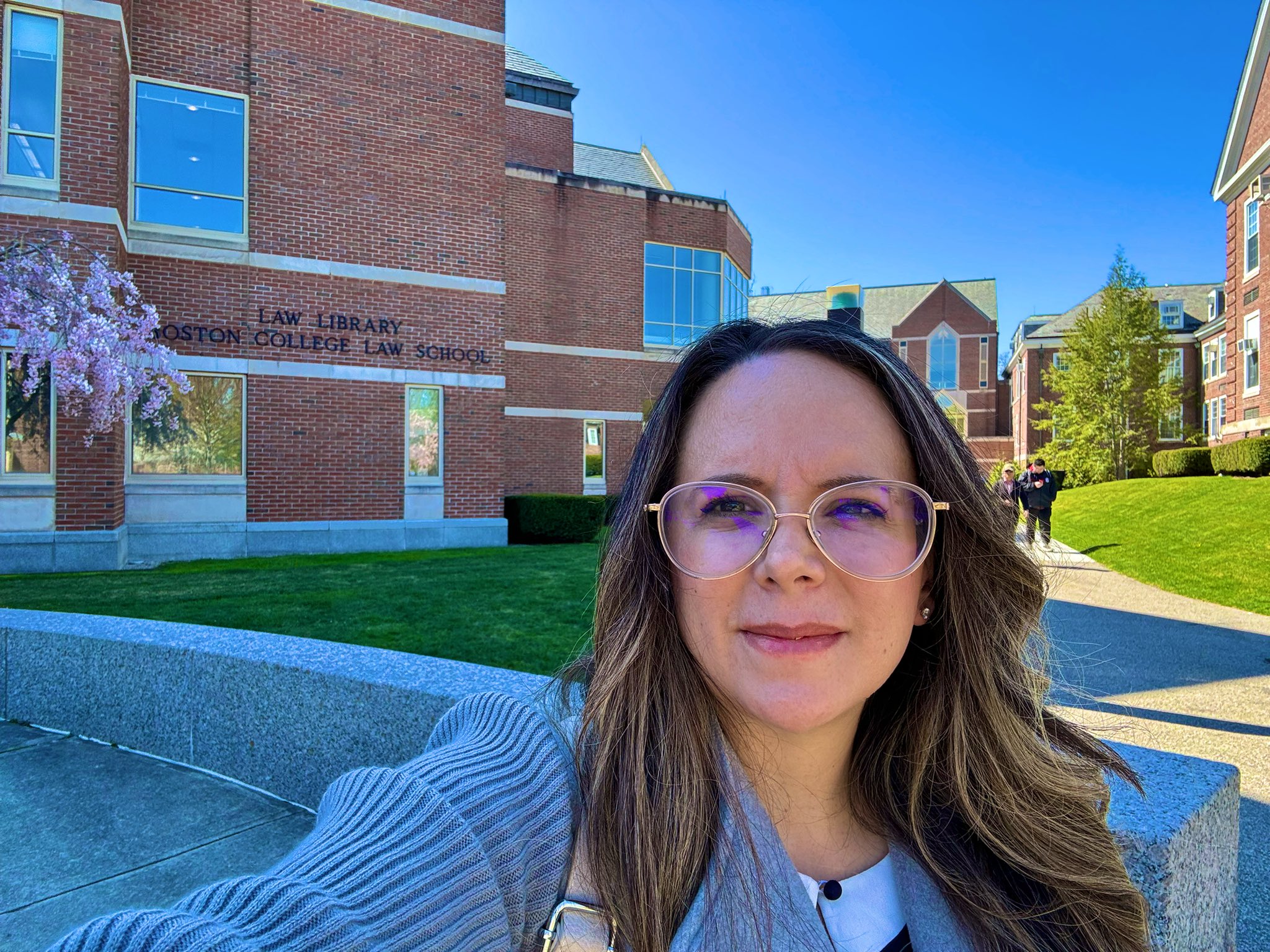 I visited Boston College Law School
